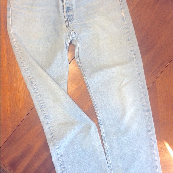 BUZZ18 lk REDONE vintage #00s #y2k Levi’s 501 beaded fringe jeans 1 pair online! - Picture 7 of 11